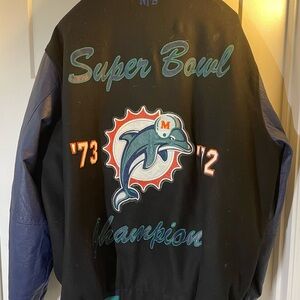 NFL Black and Blue Super Bowl Champion Jacket